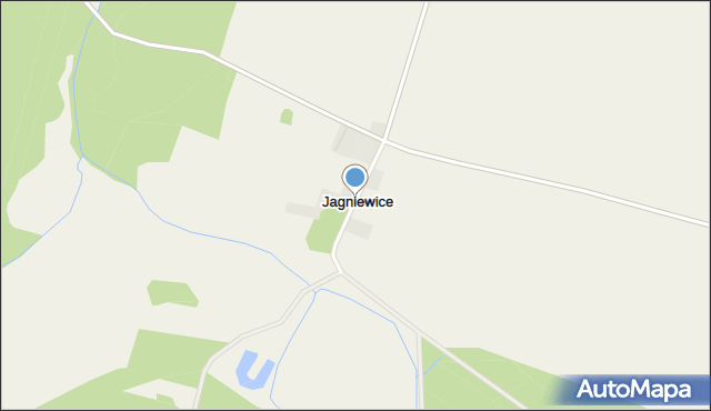 Jagniewice, Jagniewice, mapa Jagniewice