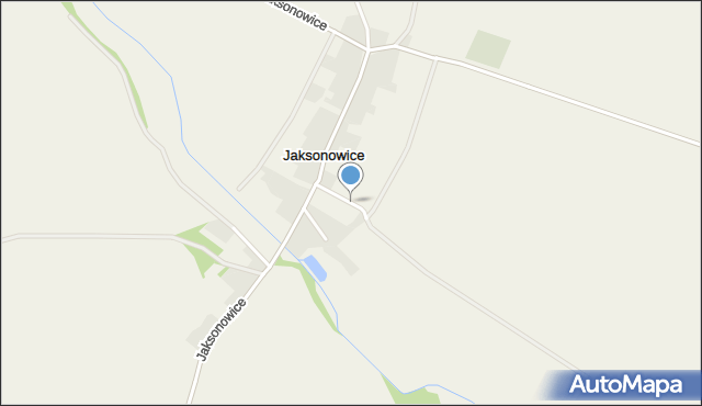 Jaksonowice, Jaksonowice, mapa Jaksonowice