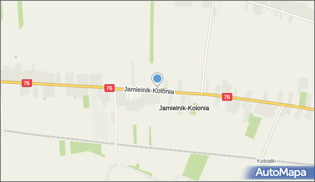 Jamielnik-Kolonia, Jamielnik-Kolonia, mapa Jamielnik-Kolonia