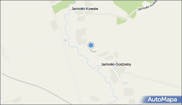 Jamiołki-Godzieby, Jamiołki-Godzieby, mapa Jamiołki-Godzieby