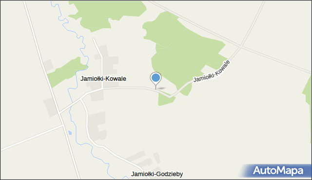 Jamiołki-Kowale, Jamiołki-Kowale, mapa Jamiołki-Kowale