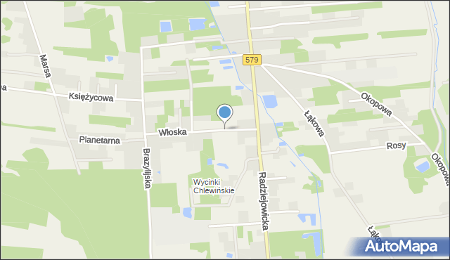 Janinów gmina Kraków, Jabłonica Polska, mapa Janinów gmina Kraków