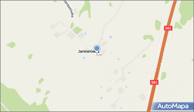 Jankielówka, Jankielówka, mapa Jankielówka