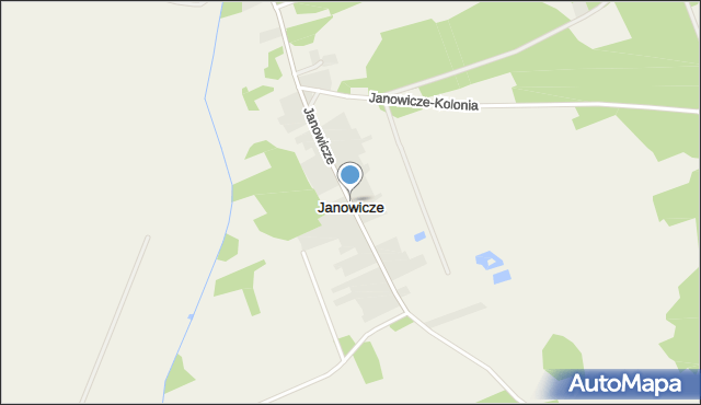 Janowicze, Janowicze, mapa Janowicze