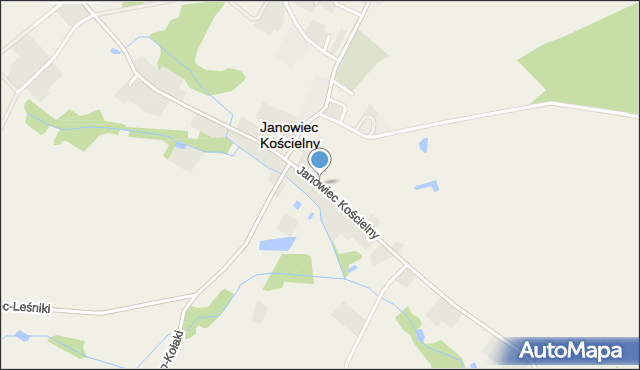 Janowiec Kościelny, Janowiec Kościelny, mapa Janowiec Kościelny