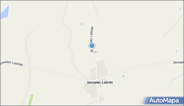 Janowiec-Leśniki, Janowiec-Leśniki, mapa Janowiec-Leśniki