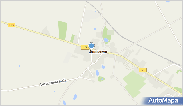 Jaraczewo gmina Szydłowo, Jaraczewo, mapa Jaraczewo gmina Szydłowo