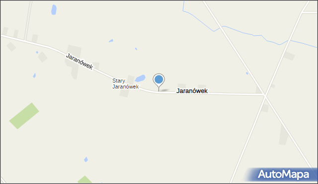 Jaranówek, Jaranówek, mapa Jaranówek