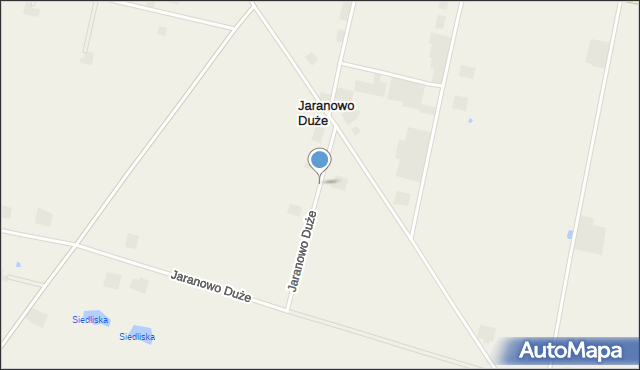 Jaranowo Duże, Jaranowo Duże, mapa Jaranowo Duże