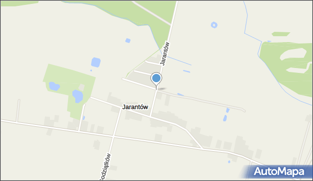 Jarantów, Jarantów, mapa Jarantów