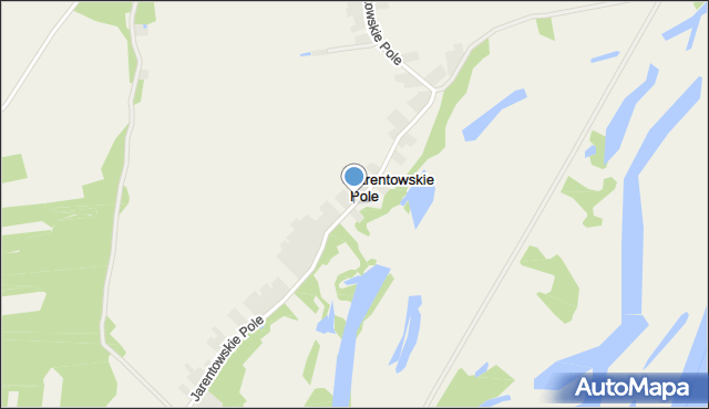 Jarentowskie Pole, Jarentowskie Pole, mapa Jarentowskie Pole