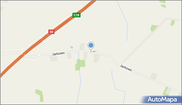 Jarkowo, Jarkowo, mapa Jarkowo