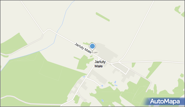 Jarluty Małe, Jarluty Małe, mapa Jarluty Małe