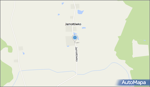 Jarnołtowo, Jarnołtówko, mapa Jarnołtowo