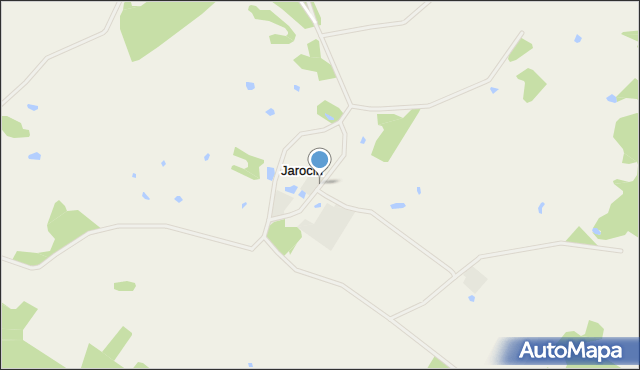Jarocin gmina Braniewo, Jarocin, mapa Jarocin gmina Braniewo