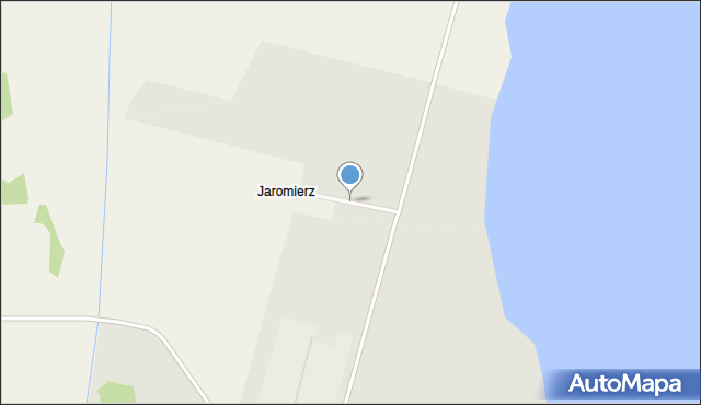 Jaromierz gmina Wolin, Jaromierz, mapa Jaromierz gmina Wolin
