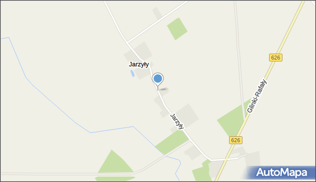 Jarzyły, Jarzyły, mapa Jarzyły