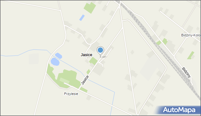 Jasice, Jasice, mapa Jasice