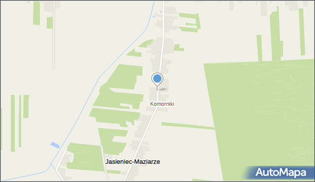 Jasieniec-Maziarze, Jasieniec-Maziarze, mapa Jasieniec-Maziarze