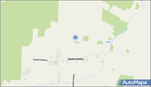 Jasienówka, Jasienówka, mapa Jasienówka