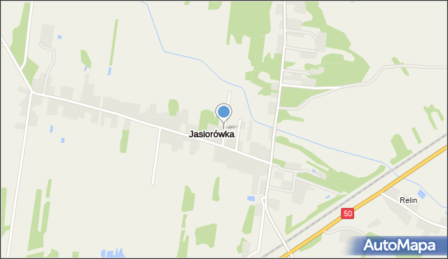 Jasiorówka, Jasiorówka, mapa Jasiorówka