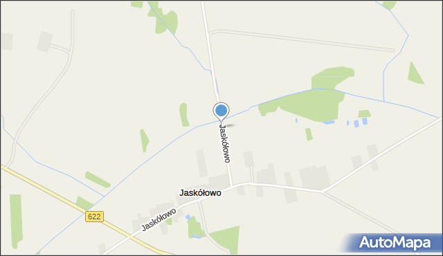 Jaskółowo, Jaskółowo, mapa Jaskółowo