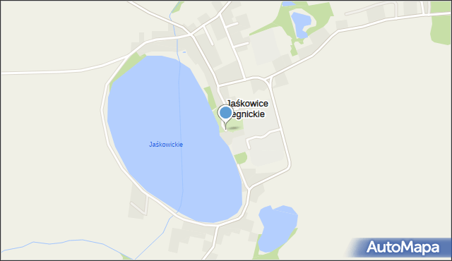 Jaśkowice Legnickie, Jaśkowice Legnickie, mapa Jaśkowice Legnickie