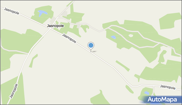 Jasnopole, Jasnopole, mapa Jasnopole