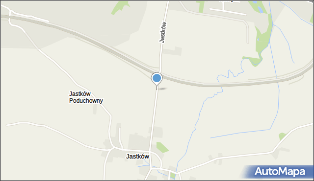 Jastków gmina Ćmielów, Jastków, mapa Jastków gmina Ćmielów