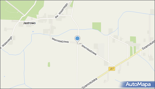 Jastrowo, Jastrowo, mapa Jastrowo