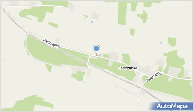 Jastrząbka, Jastrząbka, mapa Jastrząbka