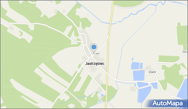 Jastrzębiec gmina Stopnica, Jastrzębiec, mapa Jastrzębiec gmina Stopnica