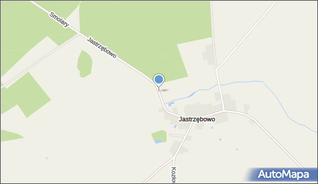 Jastrzębowo, Jastrzębowo, mapa Jastrzębowo