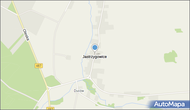 Jastrzygowice, Jastrzygowice, mapa Jastrzygowice