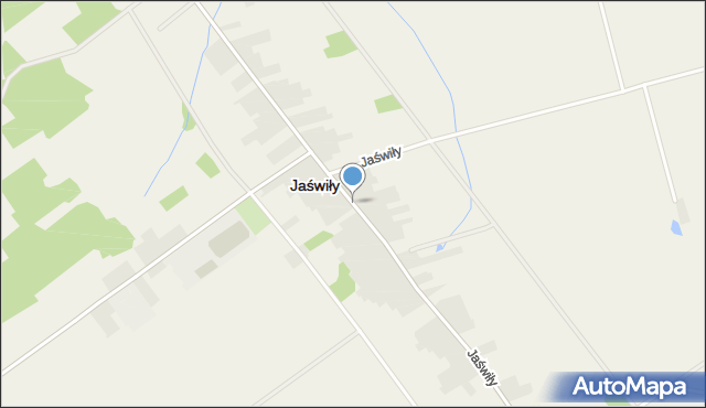 Jaświły, Jaświły, mapa Jaświły