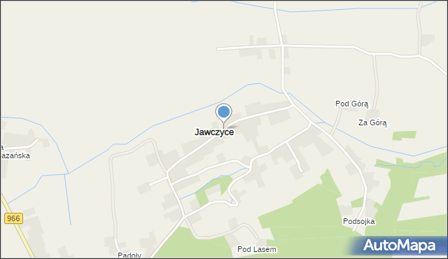 Jawczyce gmina Biskupice, Jawczyce, mapa Jawczyce gmina Biskupice