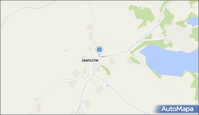 Jawiszów, Jawiszów, mapa Jawiszów