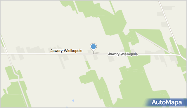 Jawory-Wielkopole, Jawory-Wielkopole, mapa Jawory-Wielkopole