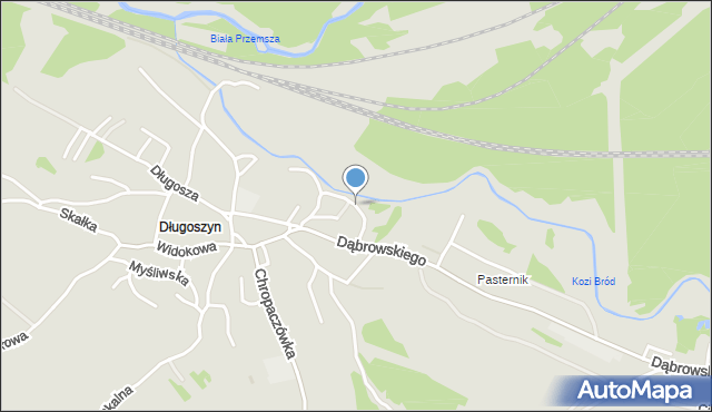 Jaworzno, Jaszuńskiego Józefa, mapa Jaworzno