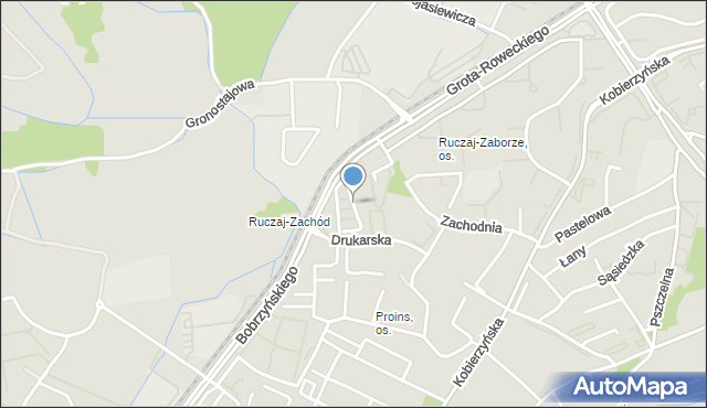 Kraków, Jahody Roberta, mapa Krakowa