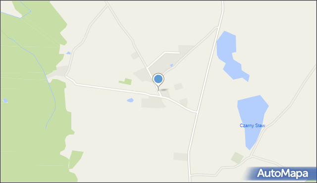 Niekanin, Jaśminowa, mapa Niekanin