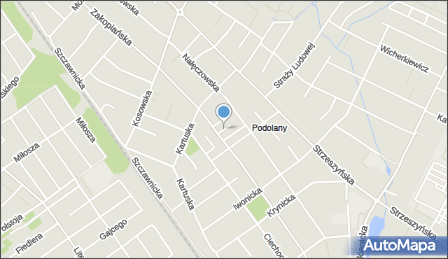 Poznań, Jastarnicka, mapa Poznania