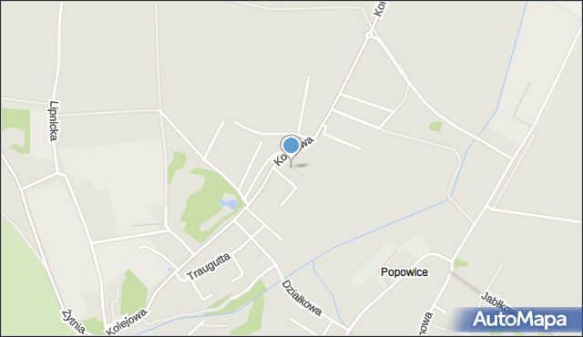 Środa Śląska, Jaśminowa, mapa Środa Śląska