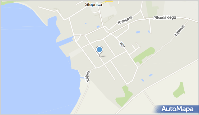 Stepnica, Jagiellońska, mapa Stepnica