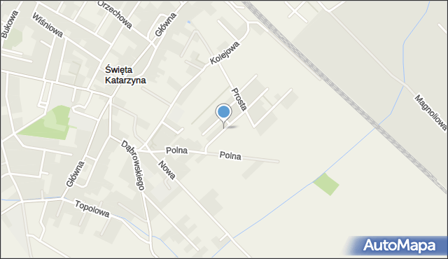 Święta Katarzyna gmina Siechnice, Jastrzębia, mapa Święta Katarzyna gmina Siechnice