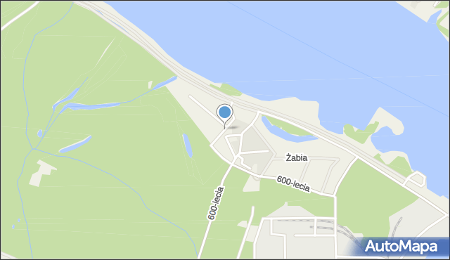 Wieliszew, Jaśminowa, mapa Wieliszew