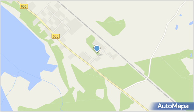 Woszczele, Jaćwingów, mapa Woszczele