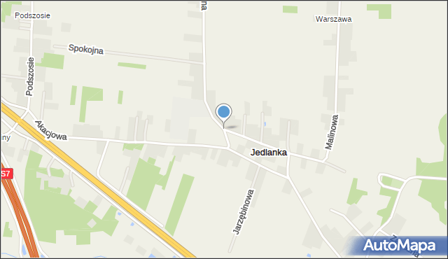 Jedlanka gmina Jedlińsk, Jedlanka, mapa Jedlanka gmina Jedlińsk