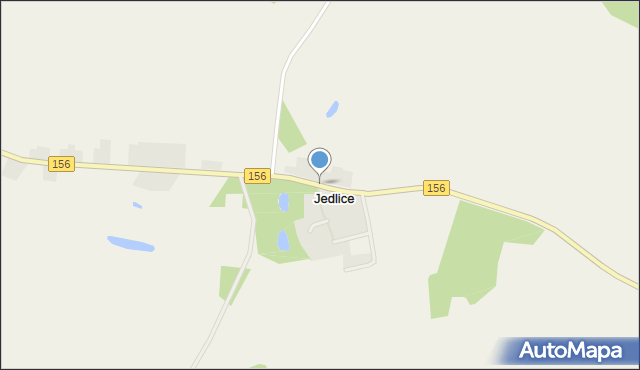 Jedlice gmina Lipiany, Jedlice, mapa Jedlice gmina Lipiany