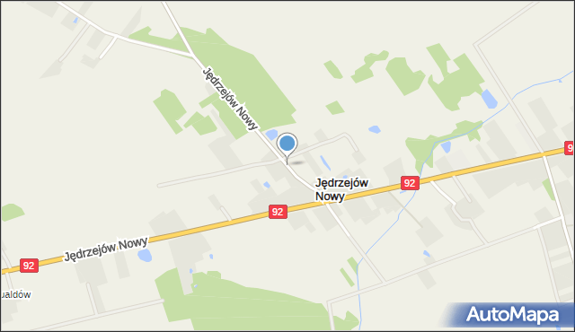 Jędrzejów Nowy, Jędrzejów Nowy, mapa Jędrzejów Nowy